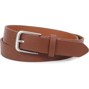 Women Leather Casual Belt for Jeans & Pants Adjustable Slim Waist Accessory